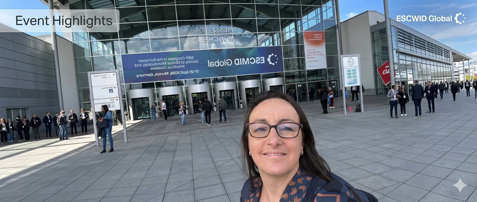 PPGCS-FURG EM MUNIQUE: PROFA. MELISSA XAVIER PARTICIPA DO ESCMID GLOBAL 2026